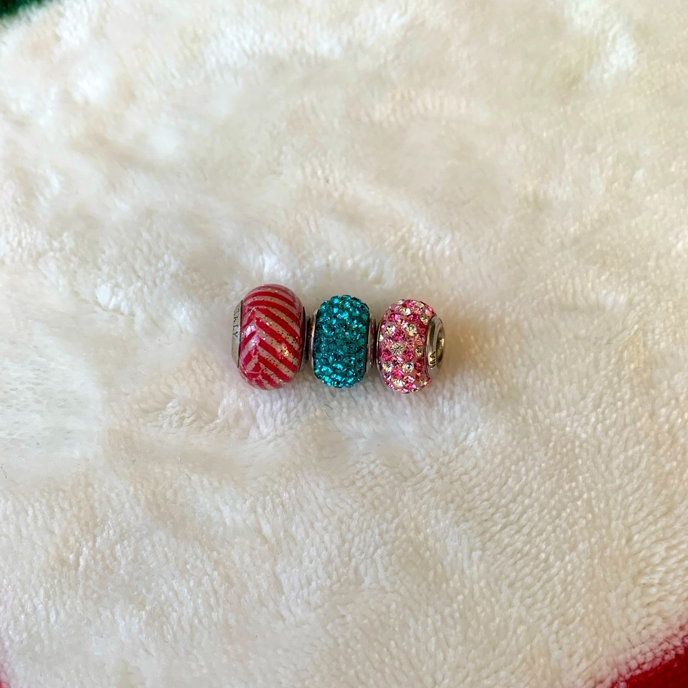 THREE Murano Charms